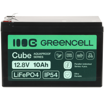 AKUMULATOR 12.8V/10AH/LIFEPO4-GC Green Cell