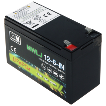 AKUMULATOR 12.8V/6AH/LIFEPO4-MWLJ MW Power