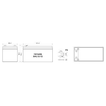 AKUMULATOR 12V/12AH-7STARS