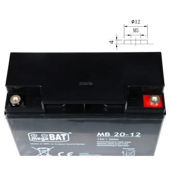 AKUMULATOR 12V/20AH-MB megaBAT