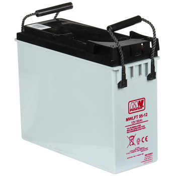 AKUMULATOR 12V/55AH-MWLFT Front Terminal MW POWER