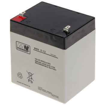 AKUMULATOR 12V/5AH-MWS