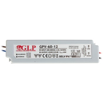 ZASILACZ IMPULSOWY 12V/5A/GPV