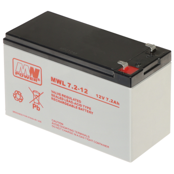 AKUMULATOR 12V/7.2AH-MWL/T1