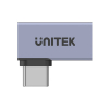 ADAPTER BOCZNY A1040GY01 WTYK USB-C / GNIAZDO USB-C UNITEK
