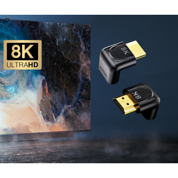KOMPLET ADAPTERÓW KĄTOWYCH A1046ABK03 HDMI / HDMI UNITEK