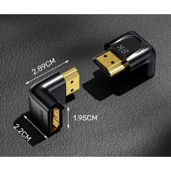 KOMPLET ADAPTERÓW KĄTOWYCH A1046ABK03 HDMI / HDMI UNITEK