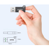 PRZEJŚCIE A1049ABK01 WTYK USB-A / GNIAZDO USB-C UNITEK