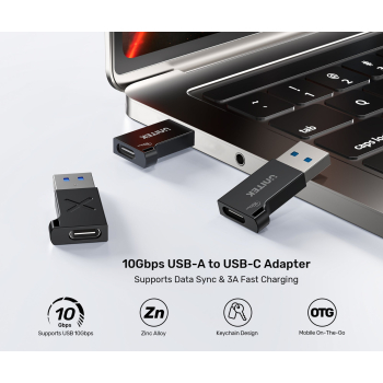 PRZEJŚCIE A1049ABK01 WTYK USB-A / GNIAZDO USB-C UNITEK