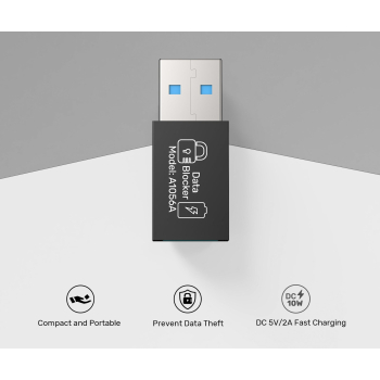 DATA BLOCKER A1056ABK01 USB-A/USB-A 2 SZT. UNITEK