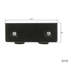 OBUDOWA RACK UNIWERSALNA A19-1U/OB