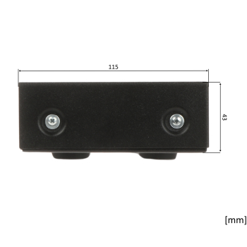 OBUDOWA RACK UNIWERSALNA A19-1U/OB