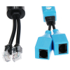 ZESTAW ADAPTERÓW AD-UTP-2W/2G-V2 2x RJ45 / 1x RJ45