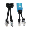 ZESTAW ADAPTERÓW AD-UTP/R-V2 2x RJ45 / 1x RJ45