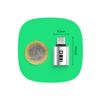 PRZEJŚCIE ADGCCA1 WTYK USB-C / GNIAZDO USB-A Green Cell