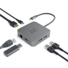 HUB USB 3.0 AK61 Green Cell