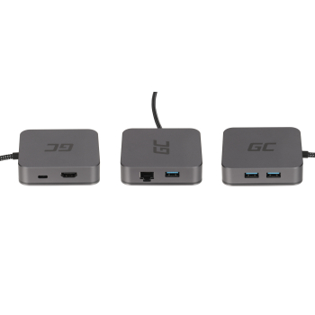 HUB USB 3.0 AK61 Green Cell