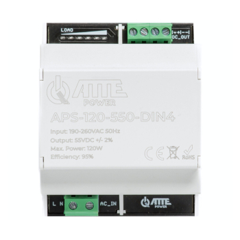 ZASILACZ IMPULSOWY APS-120-550-DIN4 ATTE