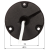 KAMERA IP APTI-AI401CA3-28W-BLACK - 4 Mpx 2.8 mm