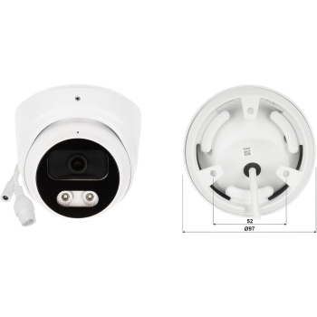 KAMERA IP APTI-AI508VA22IL-28WP - 5 Mpx 2.8 mm