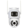 PODWÓJNA KAMERA IP OBROTOWA ZEWNĘTRZNA APTI-W21SD3-TUYA Tuya Smart Wi-Fi, - 1080p : 3.6 mm