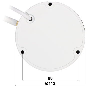 KAMERA IP APTI-W31D2-TUYA-V2 Wi-Fi - 3 Mpx 3.6 mm
