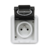 GNIAZDO PODTYNKOWE POJEDYNCZE AQUANT-5041-70/EPN 230 V AC 16 A IP55 Elektro-Plast