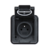 GNIAZDO PODTYNKOWE POJEDYNCZE AQUANT-5041-77/S/EPN 230 V AC 16 A IP55 Elektro-Plast