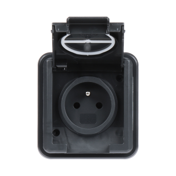 GNIAZDO PODTYNKOWE POJEDYNCZE AQUANT-5041-77/S/EPN 230 V AC 16 A IP55 Elektro-Plast