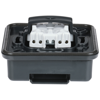 GNIAZDO PODTYNKOWE POJEDYNCZE AQUANT-5041-77/S/EPN 230 V AC 16 A IP55 Elektro-Plast