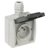 GNIAZDO NATYNKOWE POJEDYNCZE AQUANT-G1/EPN 230 V AC 16 A IP65 Elektro-Plast