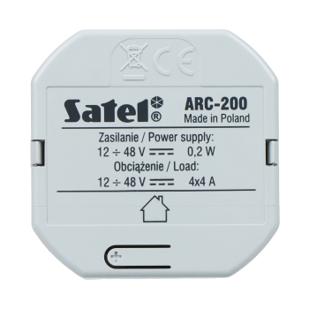INTELIGENTNY STEROWNIK OŚWIETLENIA LED ARC-200 BE WAVE 12 ... 48 V DC SATEL