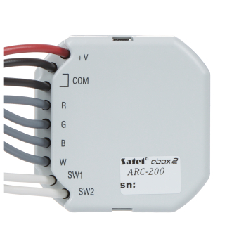 INTELIGENTNY STEROWNIK OŚWIETLENIA LED ARC-200 BE WAVE 12 ... 48 V DC SATEL