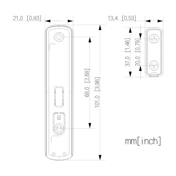 BEZPRZEWODOWY KONTAKTRON ARD333-W2(868S) DAHUA