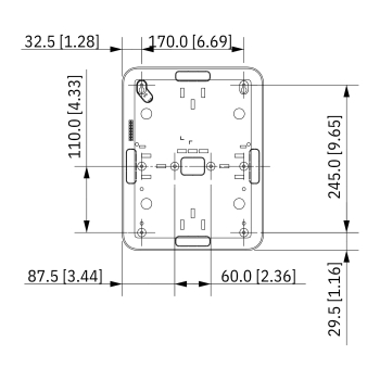 BEZPRZEWODOWY EKSPANDER WE/WY PRZEWODOWYCH ARM9A4-P-W2(868) DAHUA