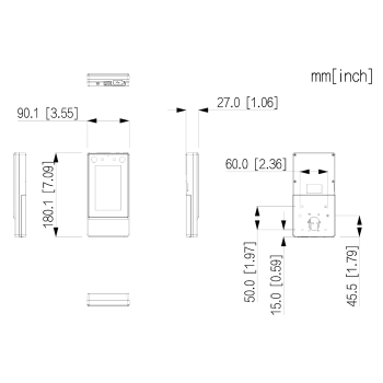 KONTROLER DOSTĘPU ASI6214S-PW DAHUA
