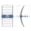 ANTENA SZEROKOPASMOWA ASR-CLASSIC/5G TELMOR