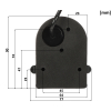 MOBILNA KAMERA AHD ATE-CAM-AHD735HD-V2 - 1080p 2.8 mm AUTONE