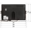 REJESTRATOR MOBILNY Z MONITOREM ATE-NTFT10-T3 4 KANAŁY 10 
