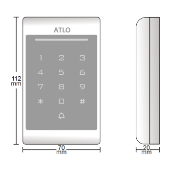 ZAMEK SZYFROWY ATLO-KRM-1203