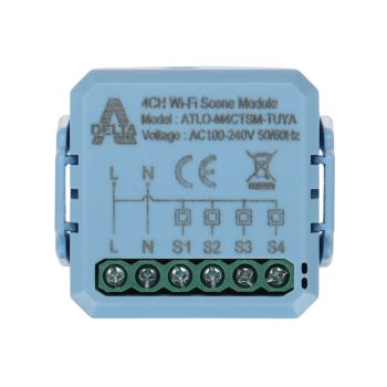 INTELIGENTNY MODUŁ SCEN ATLO-M4CTSM-TUYA Wi-Fi, Tuya Smart
