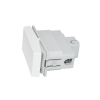 GNIAZDO NATYNKOWE POJEDYNCZE Z ŁĄCZNIKIEM ATLO-S1IP5-SW 220 ... 240 V 10 A ATLO