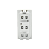 GNIAZDO NATYNKOWE POJEDYNCZE Z ŁĄCZNIKIEM ATLO-S1IP5-SW 220 ... 240 V 10 A ATLO