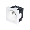 GNIAZDO NATYNKOWE POJEDYNCZE Z ŁĄCZNIKIEM ATLO-S1IP5-SW 220 ... 240 V 10 A ATLO