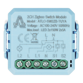 INTELIGENTNY PRZEŁĄCZNIK ATLO-SW2ZB-TUYA ZigBee, Tuya Smart