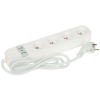 INTELIGENTNA LISTWA ZASILAJĄCA ATLO-WS95U-TUYA (4 GNIAZDA + 2 USB + 1 USB-C) Wi-Fi, Tuya Smart 1.5 m