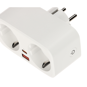 INTELIGENTNE GNIAZDO ELEKTRYCZNE ATLO-WS99EU-TUYA Wi-Fi, Tuya Smart