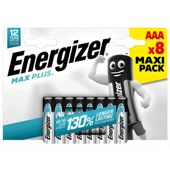 BATERIA ALKALICZNA BAT-AAA-MAXPLUS*P8 1.5 V LR03 ENERGIZER