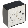GNIAZDO NATYNKOWE POJEDYNCZE BERG/3733-09/EPN 250 V 16 A Elektro-Plast