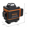 POZIOMICA LASEROWA BIGSTREN-18763 16 LINII 360 ° 4D BIGSTREN